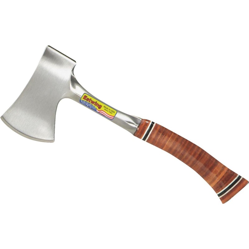 Estwing 10 In. L. Leather Grip Handle Sportsman’s Camper Axe