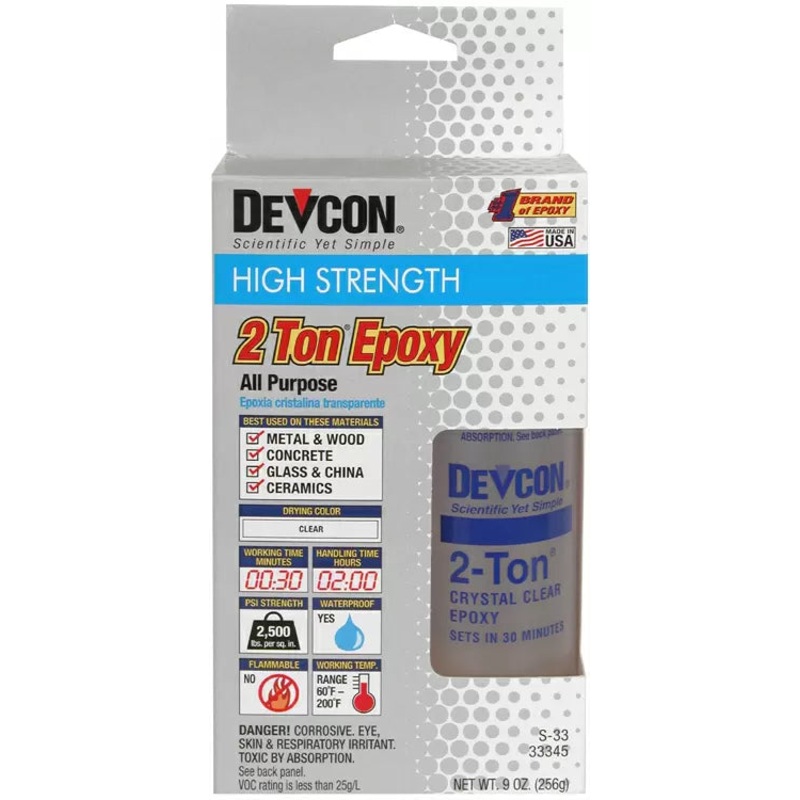 Devcon 2 Ton Epoxy 4.5 Oz.|4.5 Oz.