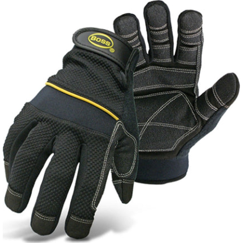 GLOVE ALL PURPOSE MECH LG BK