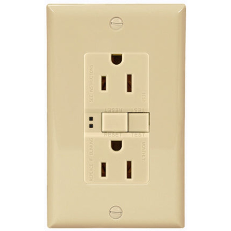 SELF TEST GFCI 15 AMP IV