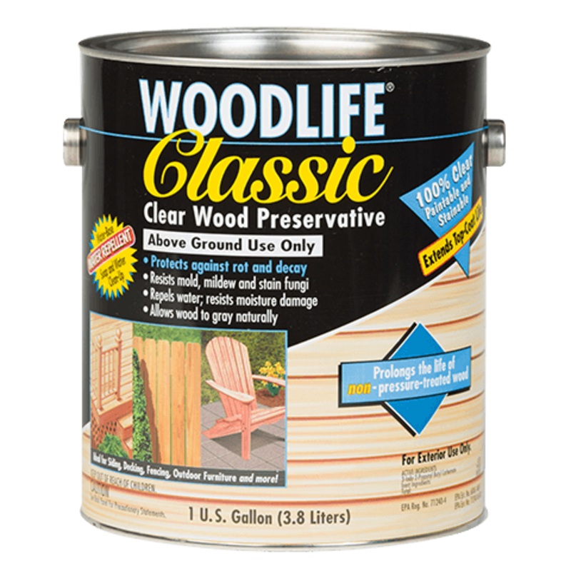 Rust-Oleum Wolman Woodlife Classic Clear Wood Preservative 1 Quart