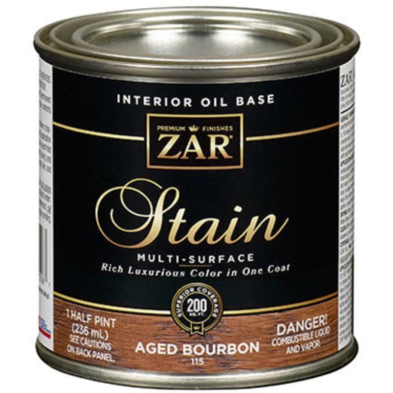 ZAR STAIN 1/2 PT C HAMPAGNE INT