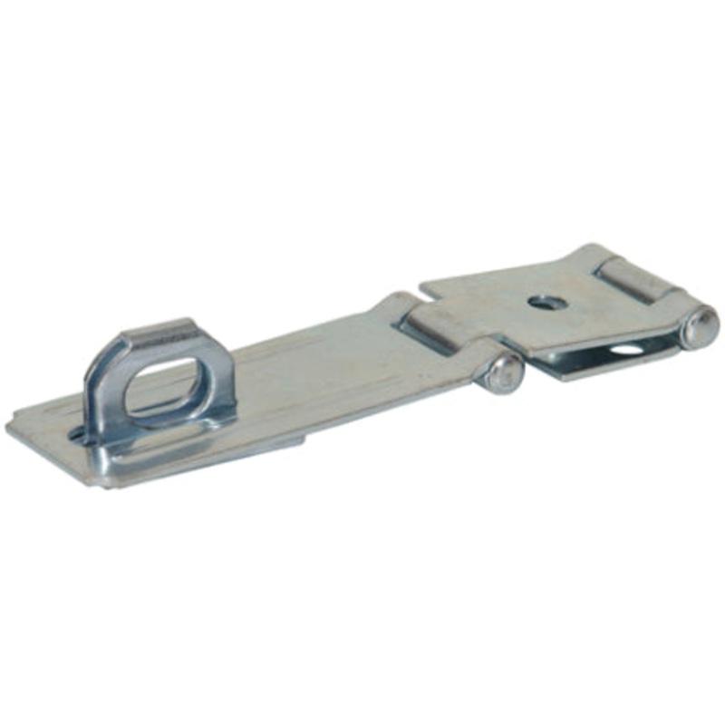 3-1/2  ZINC PLATED DBL SAFETY HASP