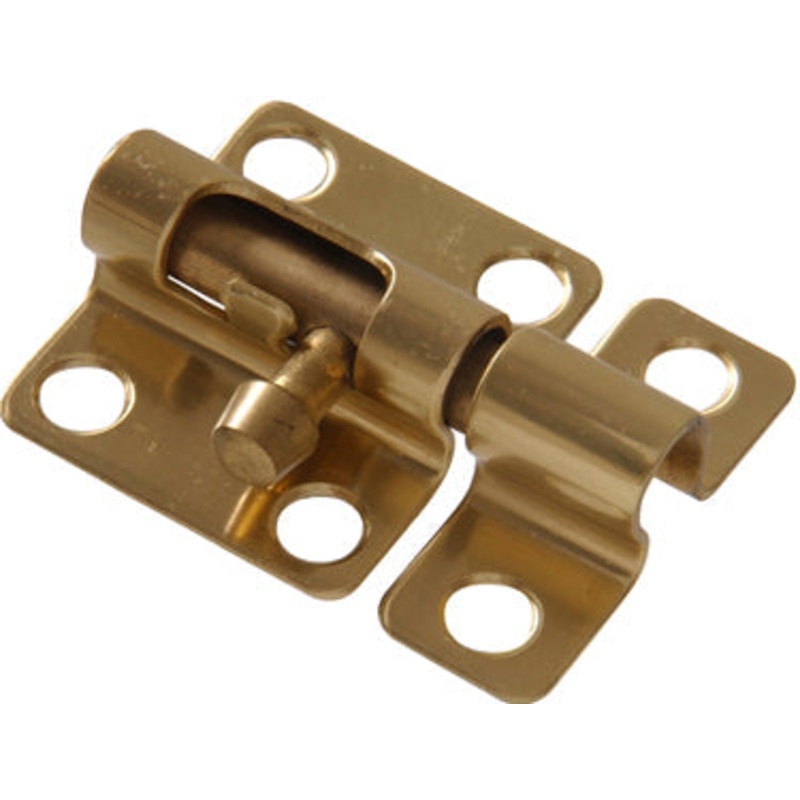 2  SOLID BRASS MINI BARREL BOLT