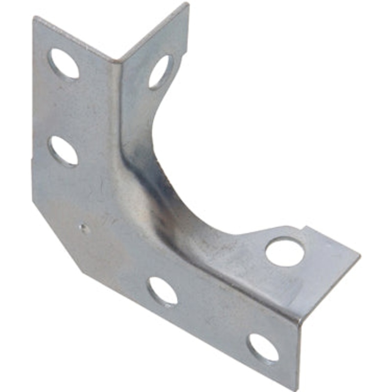 3X5/8 ZINC PLATED OTSDE CRNER BRCE