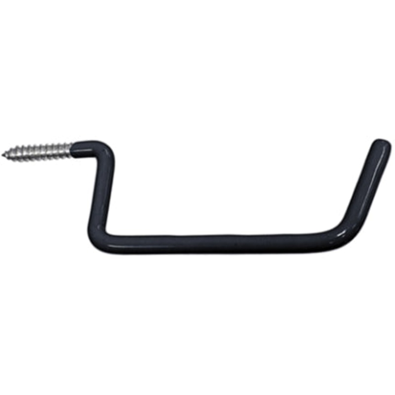 4  BLACK VINYL COATED LADDER HOOK