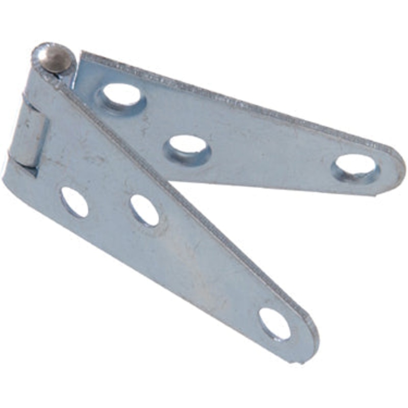 4  ZINC PLATED LT STRAP HINGE