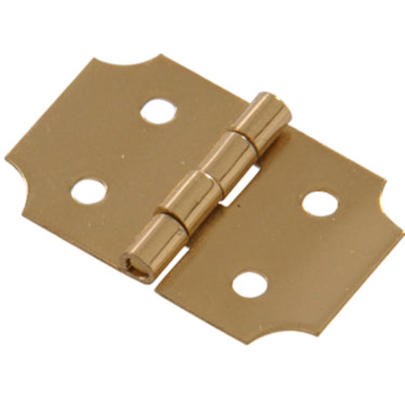 5/8  SOLID BRASS DECORATIVE HINGE