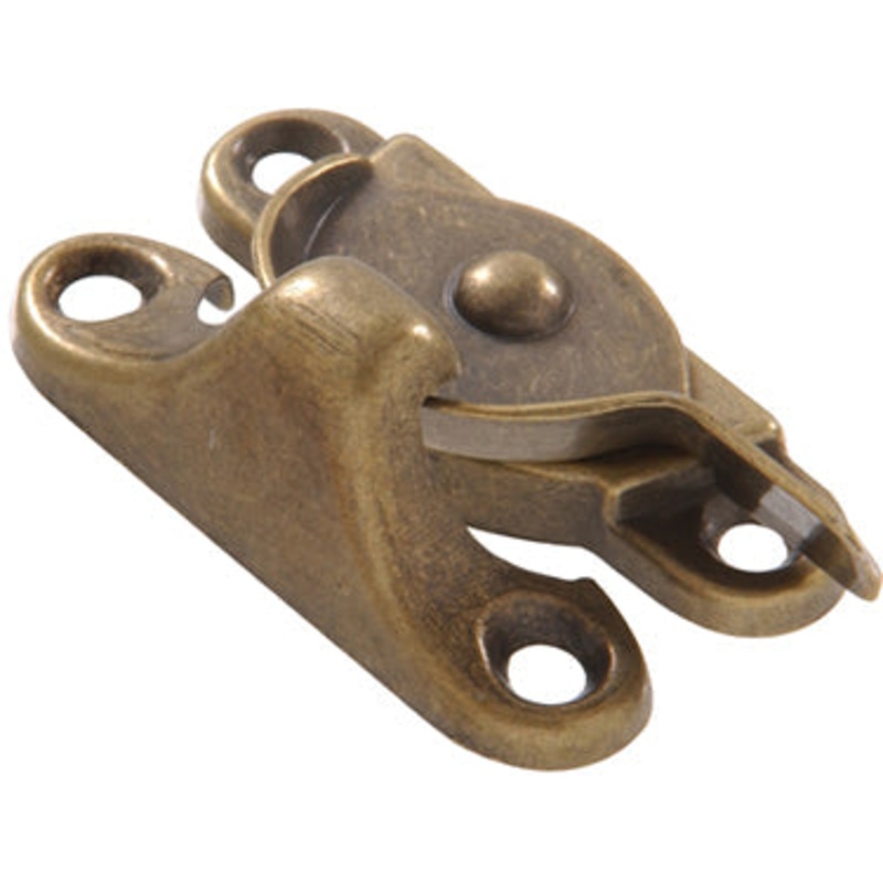 ANTIQUE BRASS SASH LOCK