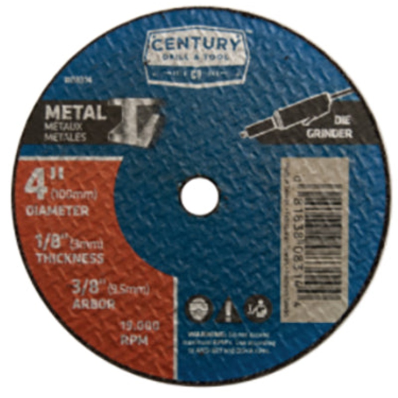 4X1/8 METAL CUTT OFF WHL