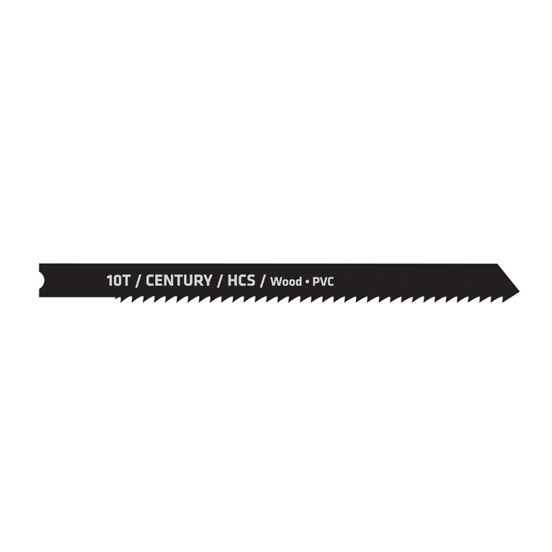 Century Drill And Tool 10t Universal Shank Hcs Jig-Saw Blade