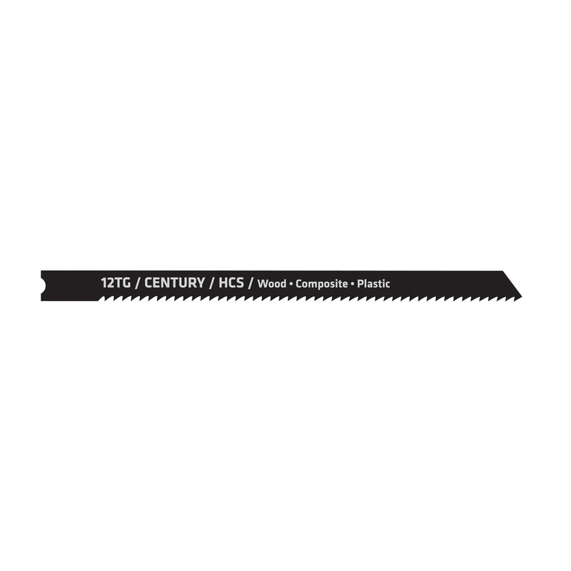 Century Drill And Tool 12tg Universal Shank Hcs Jig-Saw Blade