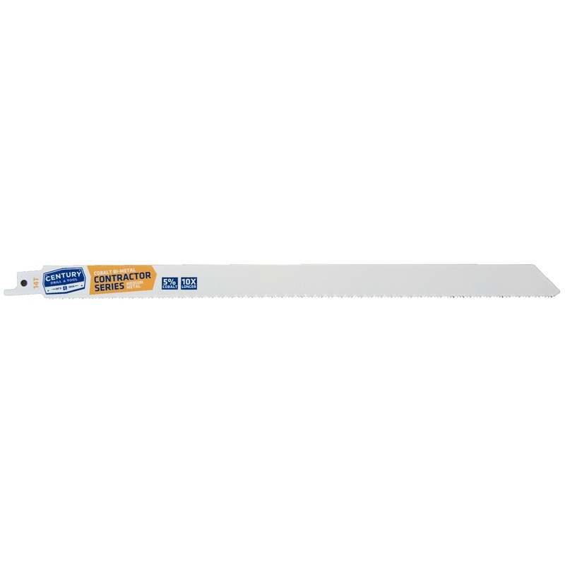 Century Drill And Tool Contractor Series Reciprocating Saw Blade 14t X 12