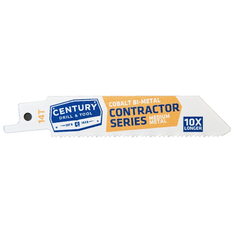 Century Drill And Tool Contractor Series Reciprocating Saw Blade 14t X 4