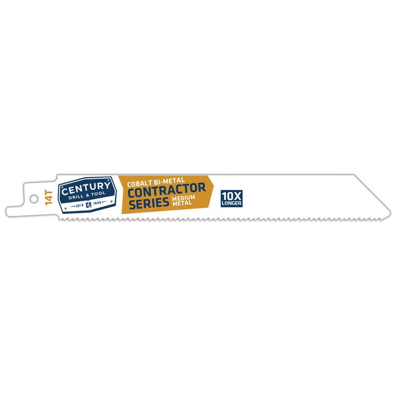 Century Drill And Tool Contractor Series Reciprocating Saw Blade 14t X 6 5 Pack