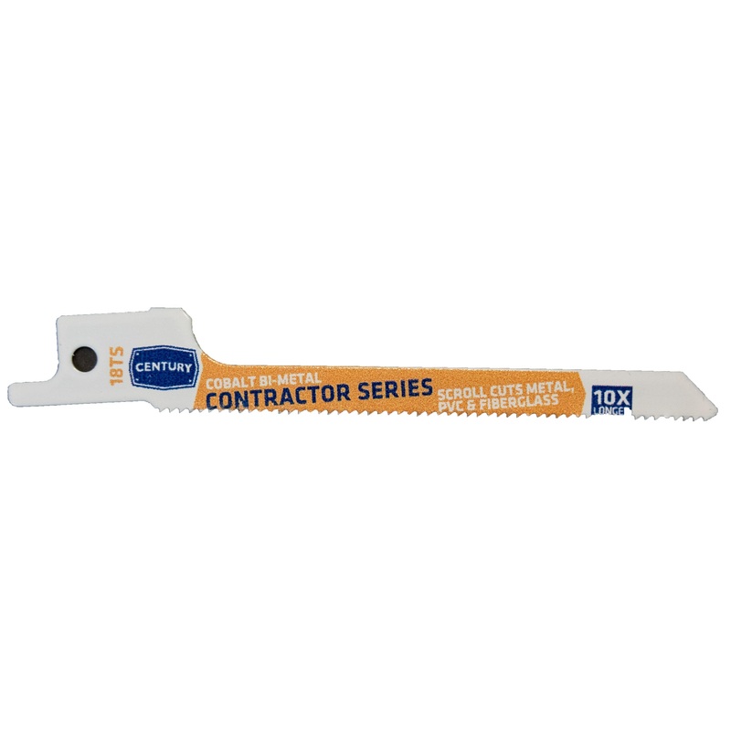 Century Drill And Tool Contractor Series Reciprocating Saw Blade 18ts X 4
