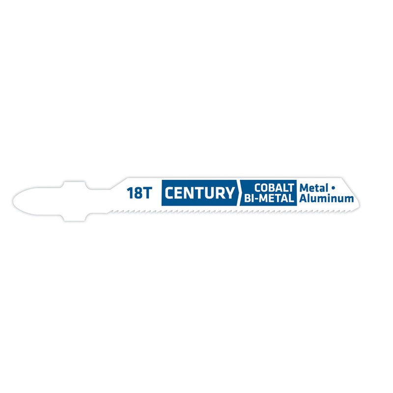 Century Drill And Tool Jig-Saw Blade 18t Bi-Metal 2-3/4 Length .040 Thickness Tang Shank