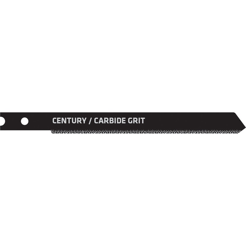 Century Drill And Tool Jig-Saw Carbide Grit 3-5/8 Length 0.040 Thickness Universal Shank