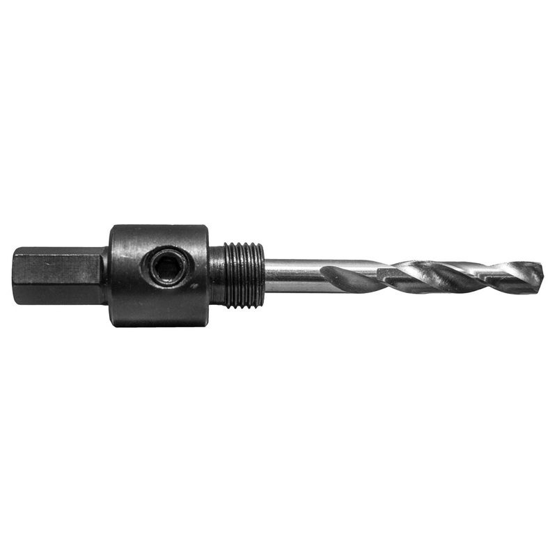 Century Drill And Tool Series A Hole Saw Arbor  1/2-20 Thread, 7/16 Shank, 1/2 Chuck