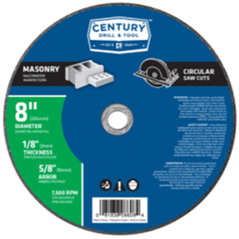 8 MASONRY BLADE