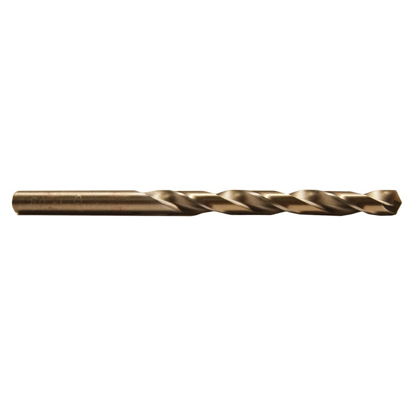 Century Drill And Tool Cobalt Pro Grade Drill Bit 19/64 Overall Length 4-3/8