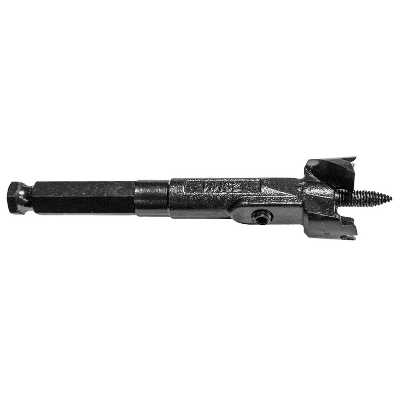 Century Drill And Tool Self Feed Wood Bit 1-1/4 X 7/16 Shank Fits I.D. Pipe Size 1