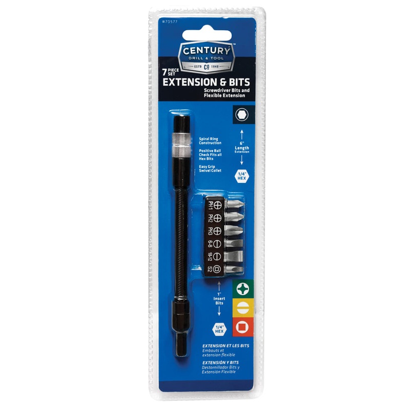 Century Drill And Tool 7 Piece Extension Set