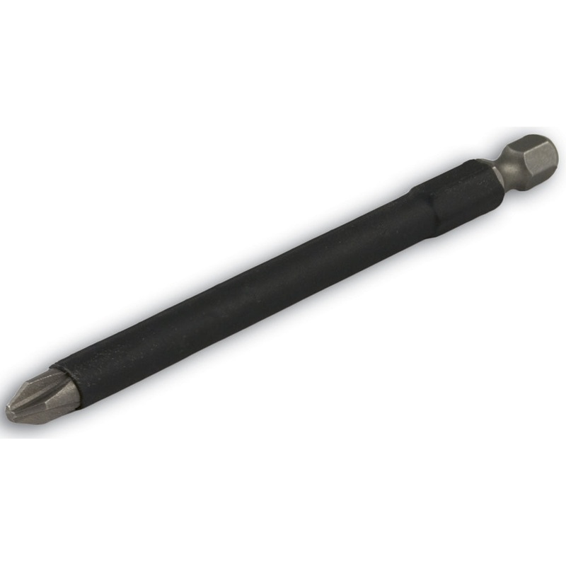 Century Drill And Tool Anti-Scuff Screwdriver Bit #2 Phillips 4 Length S2 Steel