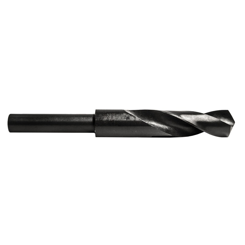 Century Drill And Tool Black Oxide S&D Drill 23/32 Shank 1/2