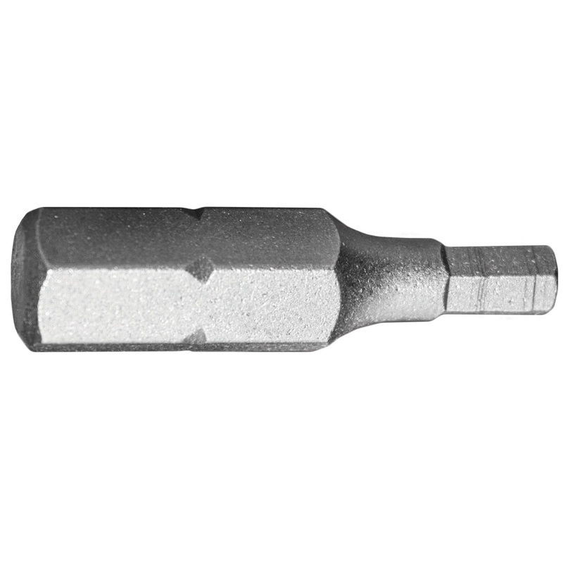 Century Drill And Tool Hex Key Screwdriver Bit 3/16 Insert 1 S2 Steel