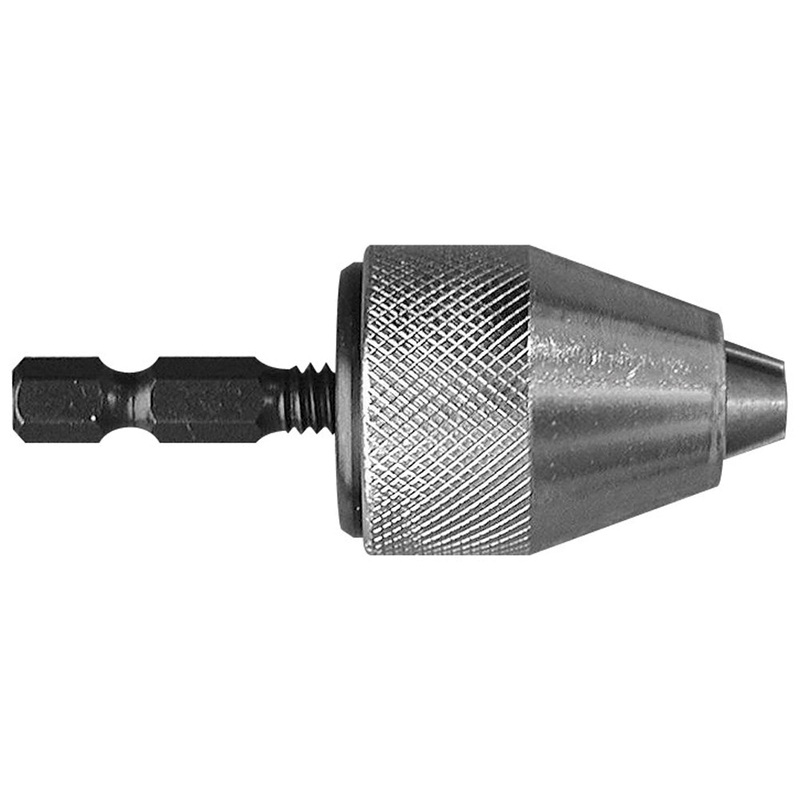 Century Drill And Tool Keyless Drill Chuck Accepts Round Shanks 1/4 Shank 2-1/2 Length