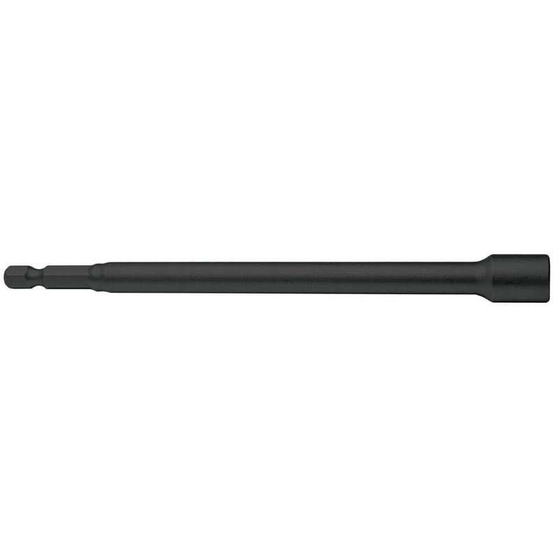 Century Drill And Tool Nutsetter Magnetic 1/4 X 6 Length 1/4 Hex Shank Impact Pro