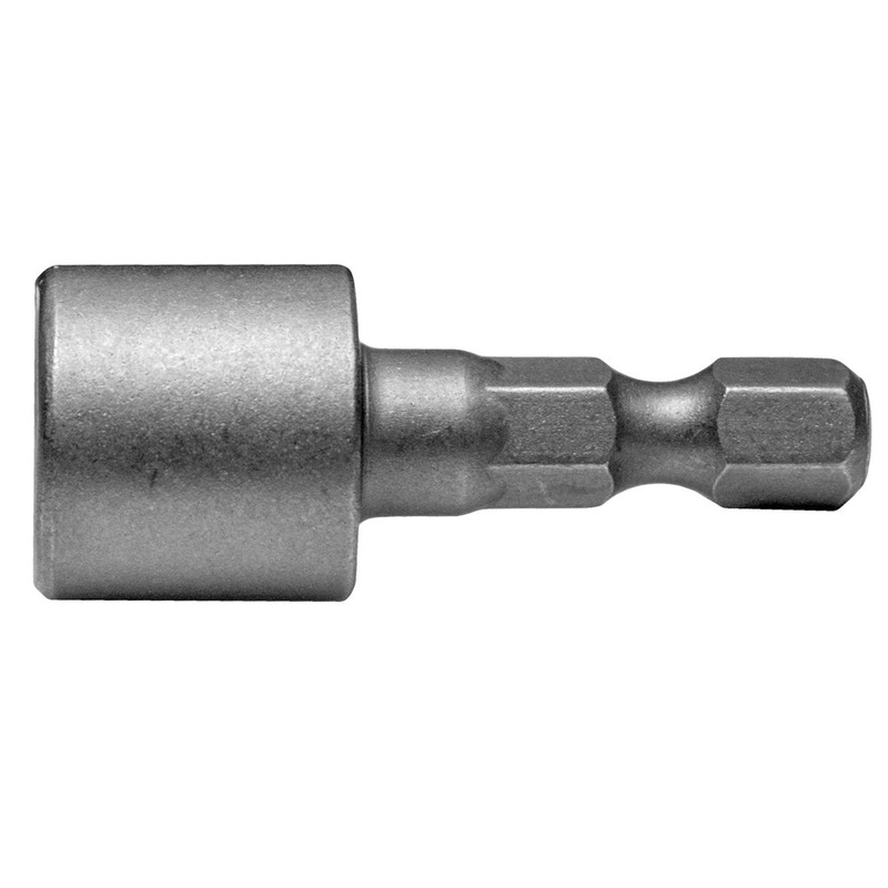 Century Drill And Tool Nutsetter Non-Magnetic 7/16 X 1-1/2 1/4 Hex S2 Steel Screwdriver Bit