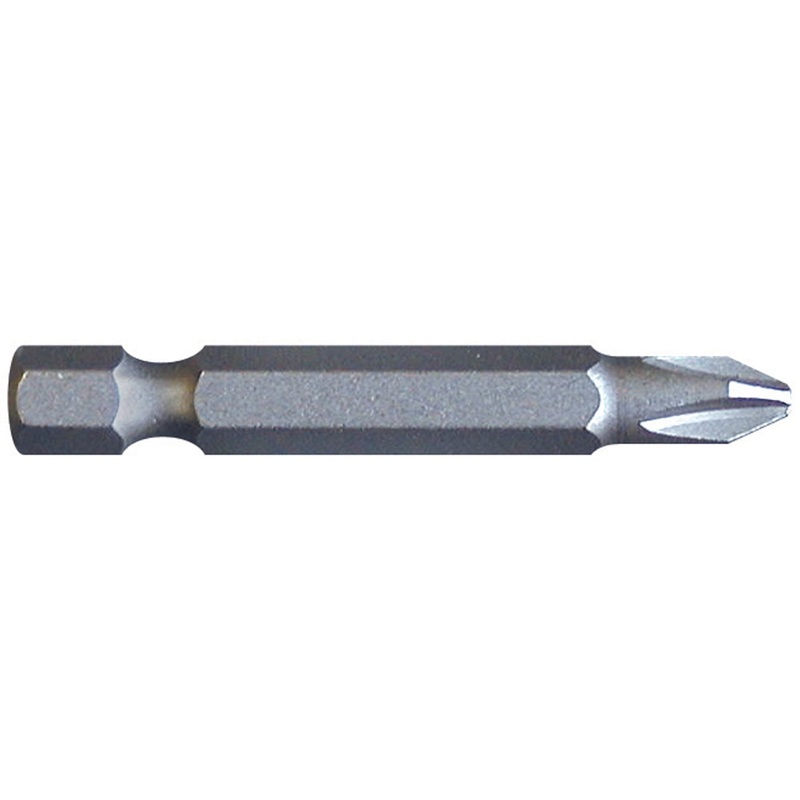 Century Drill And Tool Phillips Screwdriver Bit #1 Power 2 Bit S2 Steel