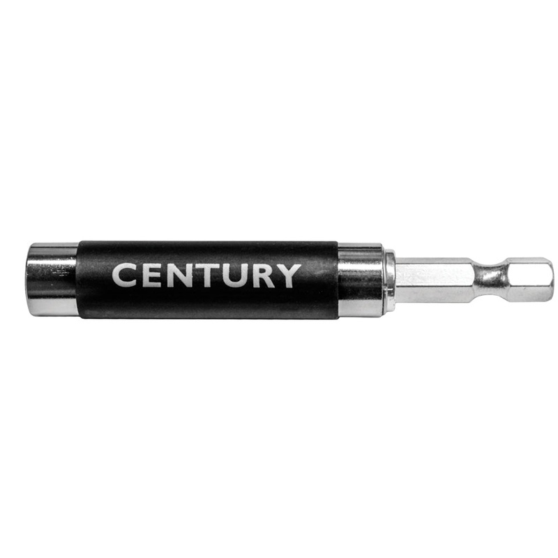 Century Drill And Tool Screw Guide Magnetic 1/4 Insert Hex Size 1/4 Hex Size 3 Compact Length