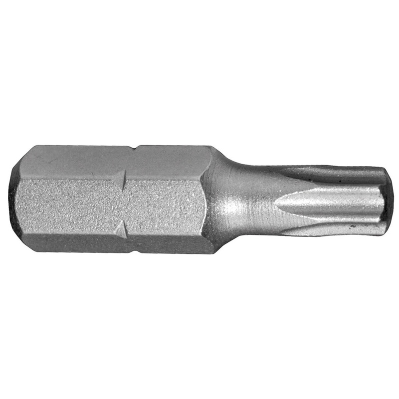 Century Drill And Tool Star Screwdriver Bit T25 Insert 1 S2 Steel