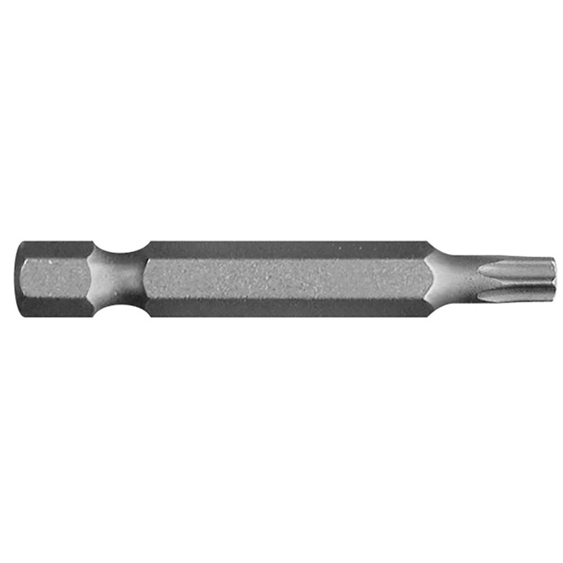 Century Drill And Tool Star Screwdriver Bit T25 Power 2 S2 Steel