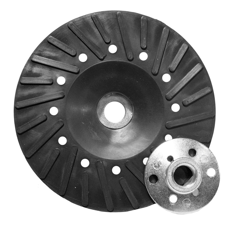Century Drill And Tool Backing Pad Air-Cooled 5 5/8-11 Arbor Safe Rpm 18,000