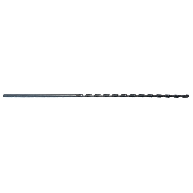 Century Drill And Tool Masonry Sonic Drill Bit 1/4 Cutting Length 10 Overall Length 12 Shank 1/4
