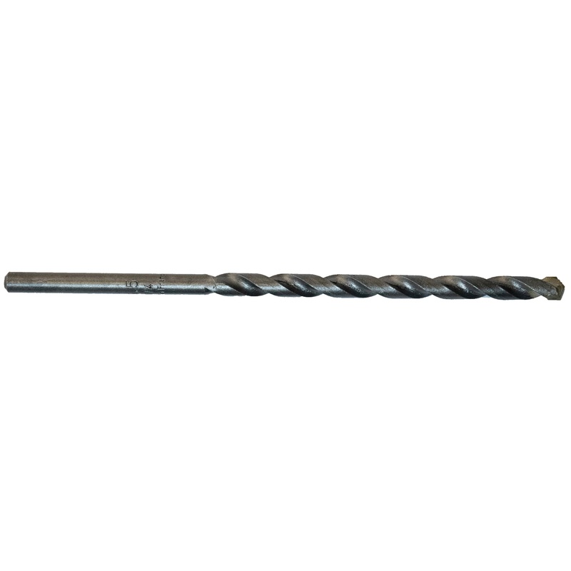 Century Drill And Tool Masonry Sonic Drill Bit 1/4 Cutting Length 4 Overall Length 6 Shank 1/4