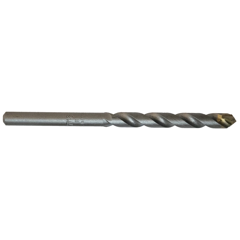 Century Drill And Tool Masonry Sonic Drill Bit 7/16 Cutting Length 4 Overall Length 6 Shank 1/4
