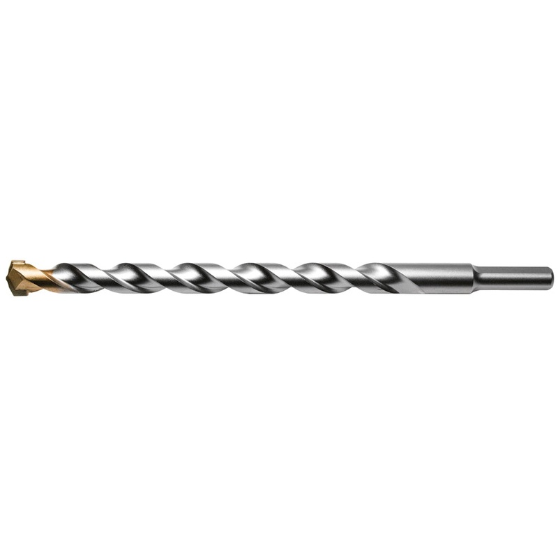 Century Drill And Tool Masonry Sonic Drill Bit 7/8 Cutting Length 10 Overall Length 12 Shank 1/2