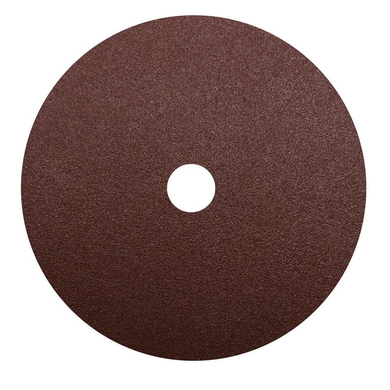 Century Drill And Tool Resin Fiber Disc 7 Diameter 80 Grit 7/8 Arbor 25,000 Safe Rpm 3pack
