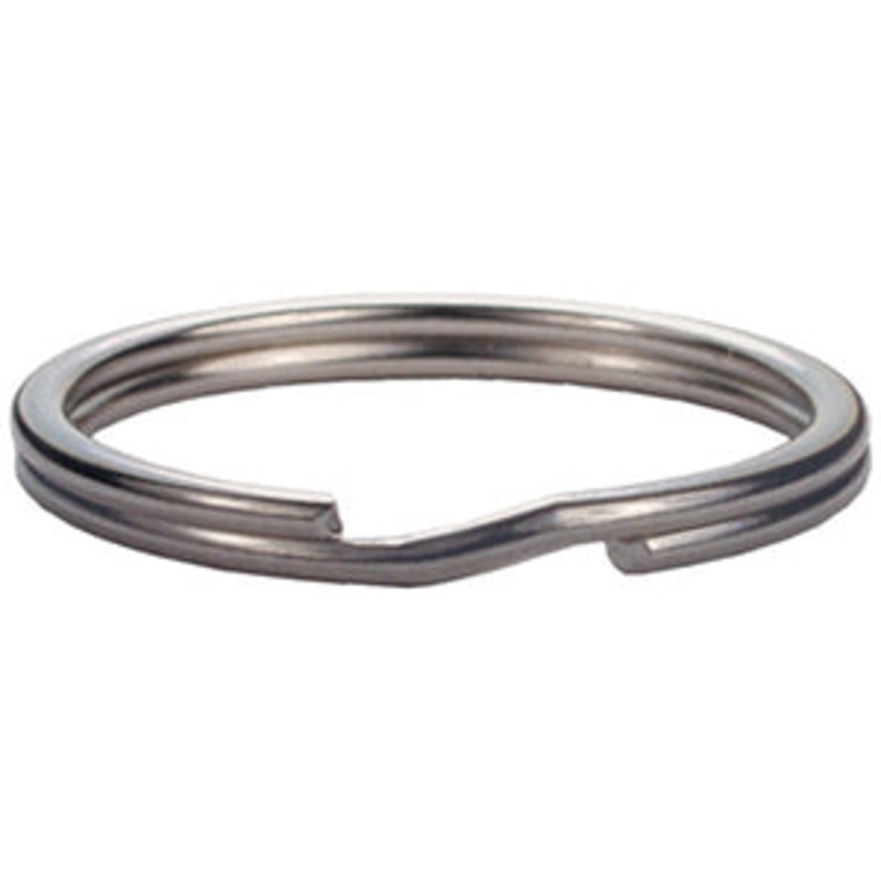 1-1/2 NICKEL-PLATED SPLIT RING