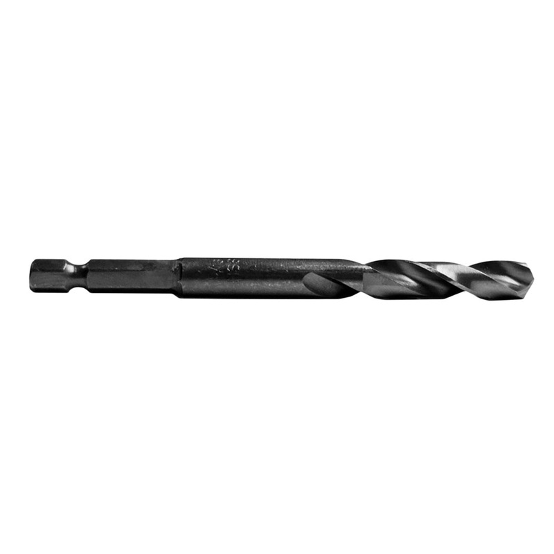 Century Drill And Tool Black Oxide Impact Pro Drill Bit 9/32