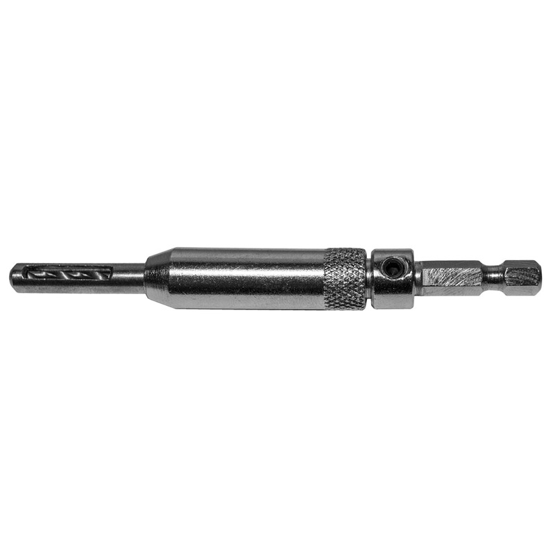 Century Drill And Tool Self Centering Drill Guides 3/32 Power Drive Shank 1/4 Hex Screw Size Number 6