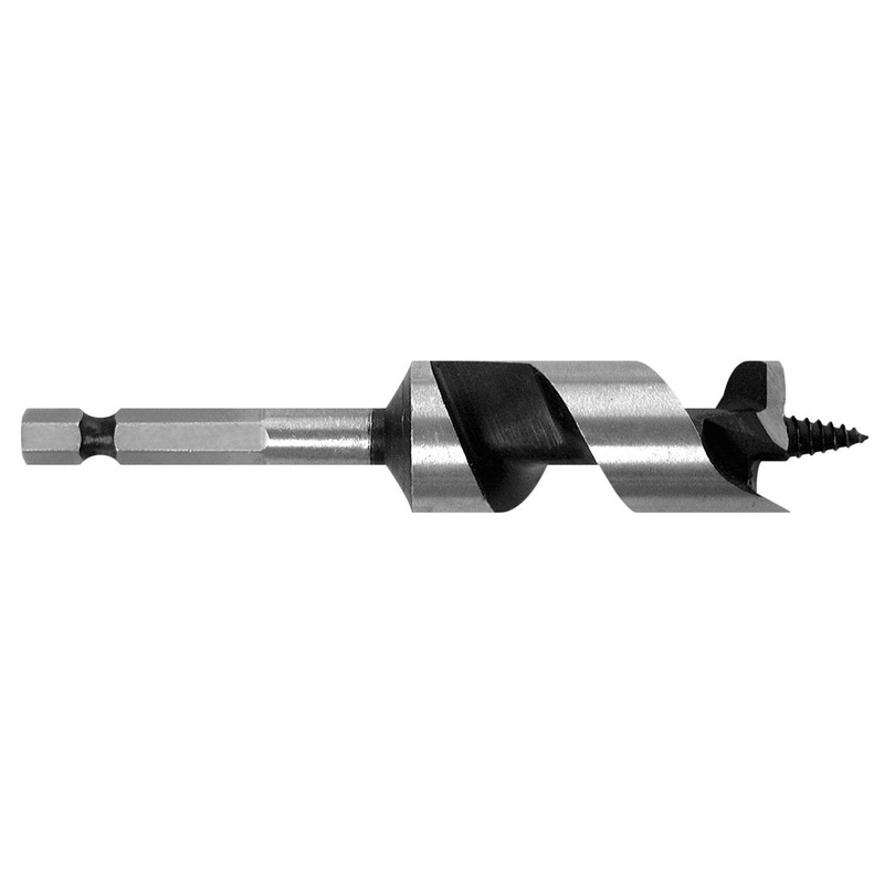 Century Drill And Tool Ship Auger Bit 1/2 X 4 Power Drive Shank 1/4 Hex