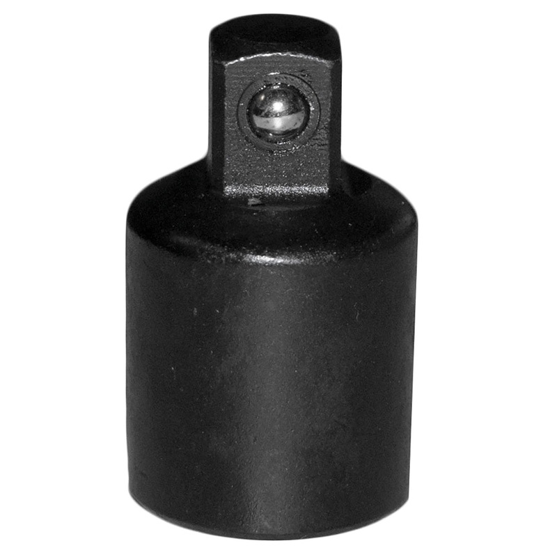 Century Drill And Tool Socket Reducer Square Impact Pro 1/2 To 3/8 Drive 1/4 Hex Shank 2-1/2 Long