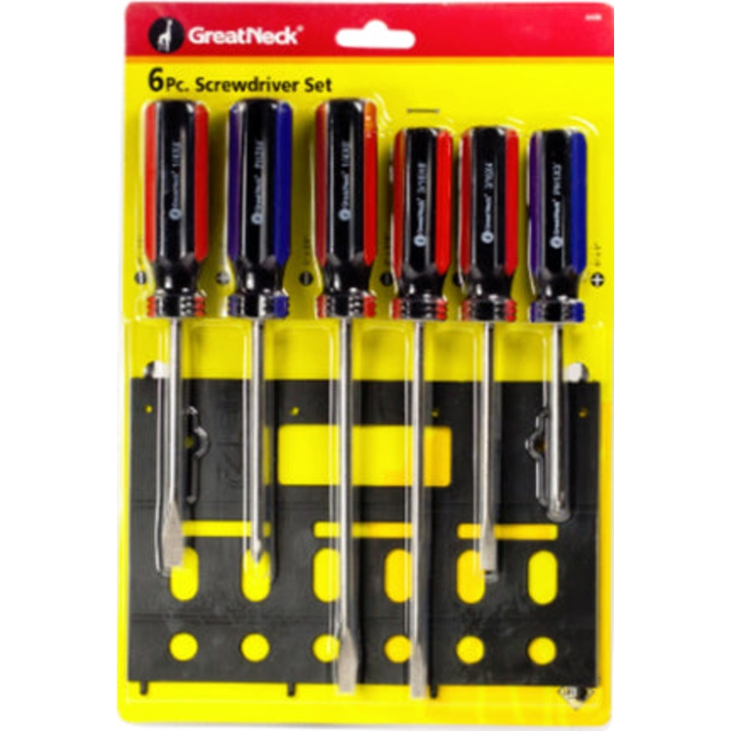 SCREWDRIVER SET 6PC
