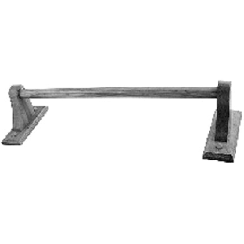 9870 TOWEL BAR 24 RUSTIC OAK(065 9870)